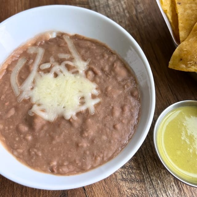 Refried Beans.