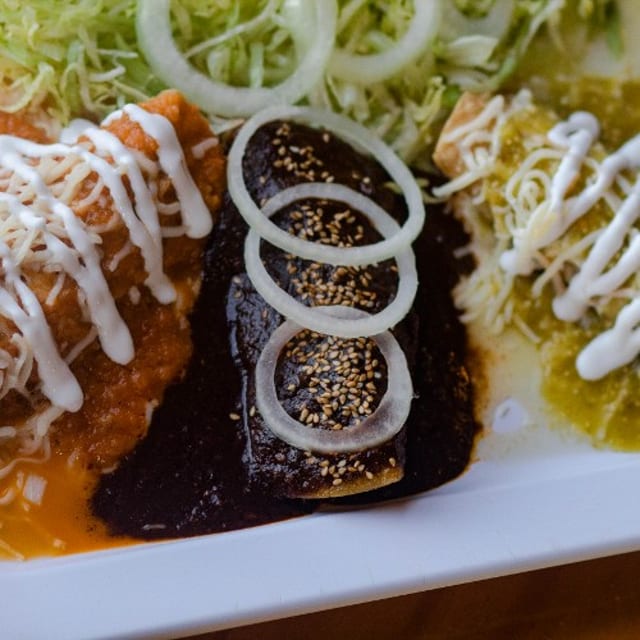 Enchiladas Trio.