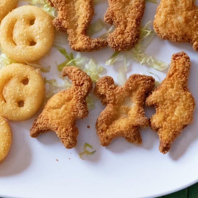 Dinosaur Chicken Bites.