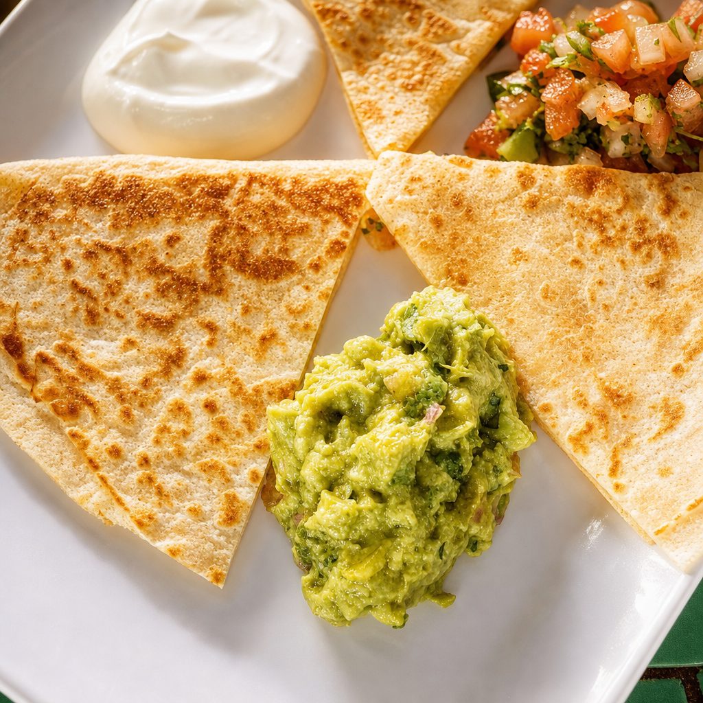 Cheese Quesadilla.