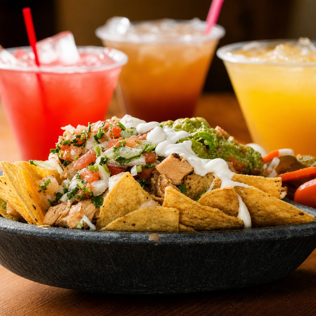 Nachos with Meat.
