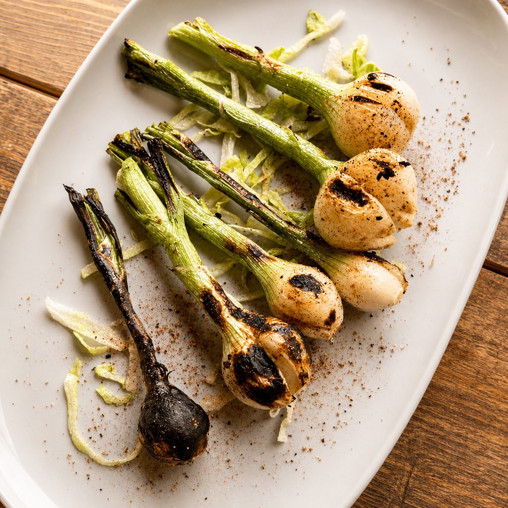Grilled Onions.