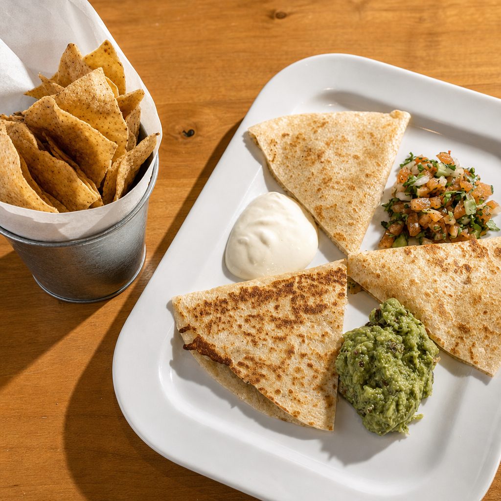 Meat Quesadilla.
